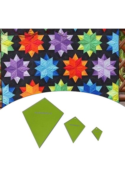 Terazi Çıkartmaları Için Kapitone Şablon Cetvel Hassas Patchwork (Yurt Dışından) fırsatları