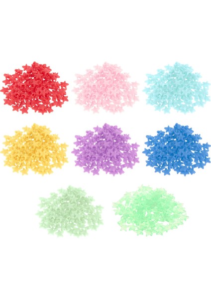 100PCS Kordon Kilitleri Geçiş Stopper Sürgülü Düğmesi Maske Pentagram Için Kayma Toka 10MM (Yurt Dışından)