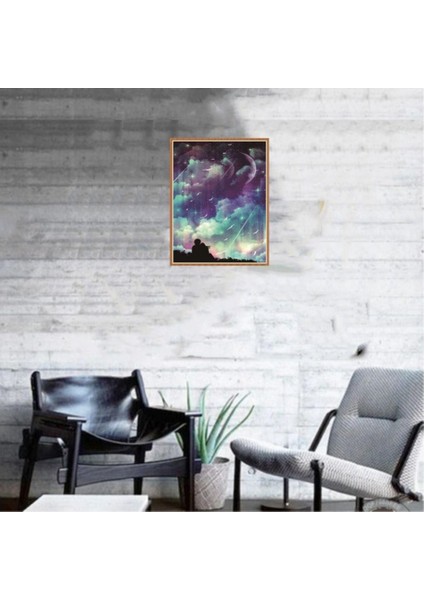 5d Dıy Peyzaj Pırlanta Boyama Seti Tam Matkap Elmas Boyama Duvar Çıkartmaları Oturma Odası 30X25CM - 3 (Yurt Dışından) modelleri