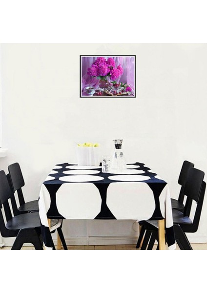 5d Dıy Elmas Boyama Çiçek Çapraz Dikiş Resim Ev -Decor - Mor Çiçek (Yurt Dışından) indirimleri