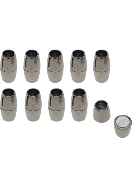 10 6mm Bilezik Kolye Varil Klipsler Takı Yapımı 15X8MM (Yurt Dışından)