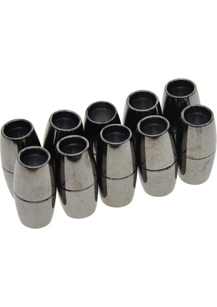 10 6mm Bilezik Kolye Varil Klipsler Takı Yapımı 15X8MM (Yurt Dışından)