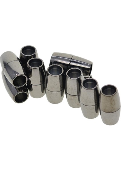 10 6mm Bilezik Kolye Varil Klipsler Takı Yapımı 15X8MM (Yurt Dışından)
