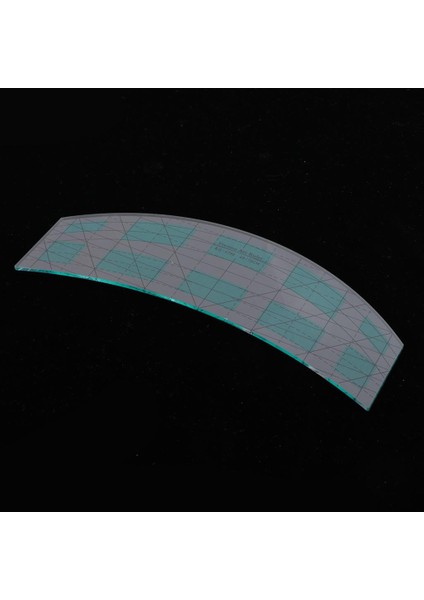 Slip Square Square Akrilik Cetvel Tasarımcı Terzi Için Kapitone Cetveli Set (Yurt Dışından) fırsatları