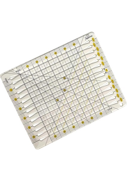 Şeffaf Patchwork Yorgan Cetvel Terzi Dikiş Malzemeleri Bez Kesim (Yurt Dışından)