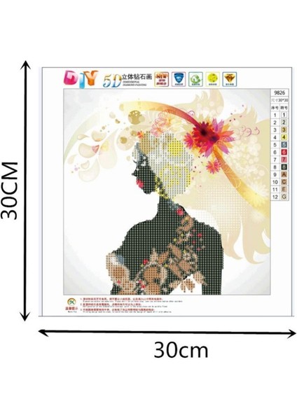 5d Dıy Elmas Resim Nakış Kiti Fantastik Resim Güzellik 2 (Yurt Dışından) modelleri