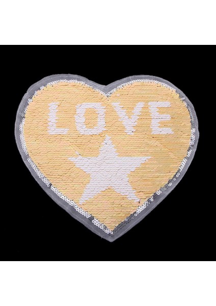 Kalp Love Iron-On Yama Demir-On Motif Yama Uygulaması Çift Taraflı, Dikiş Veya (Yurt Dışından) fiyatları