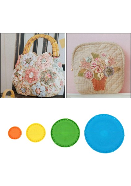 Dıy Araçları Kumaş Çiçek Yapım Şablonu 2 Adet (Yurt Dışından) fırsatları