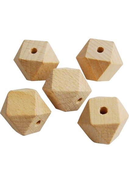 Ahşap Boncuk Diş Çıkarma 16 mm (Yurt Dışından)
