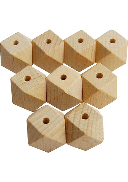Ahşap Boncuk Diş Çıkarma 16 mm (Yurt Dışından)