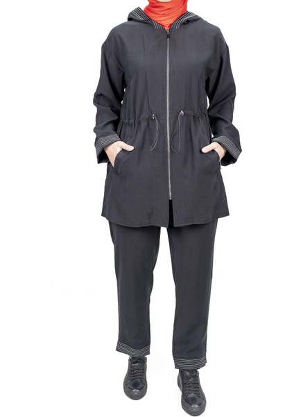 Pantolonlu Takım Siyah OTW8490
