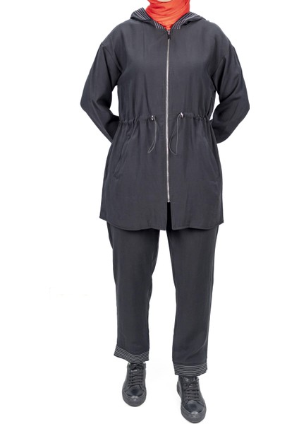 Pantolonlu Takım Siyah OTW8490