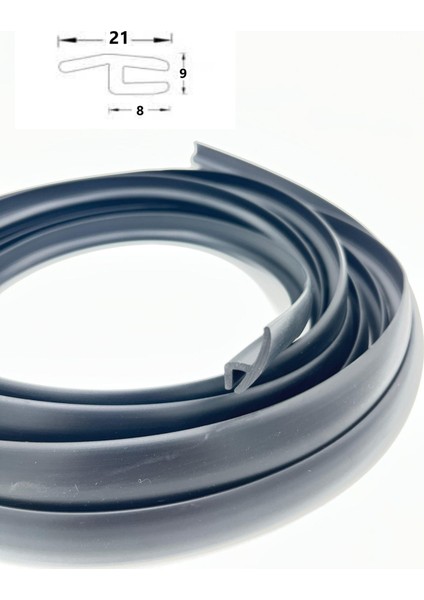 "h" Fitil 21 mm Genişlik Geçmeli Alüminyum Fitili 10 Metre Uzunluk Siyah Renk modelleri