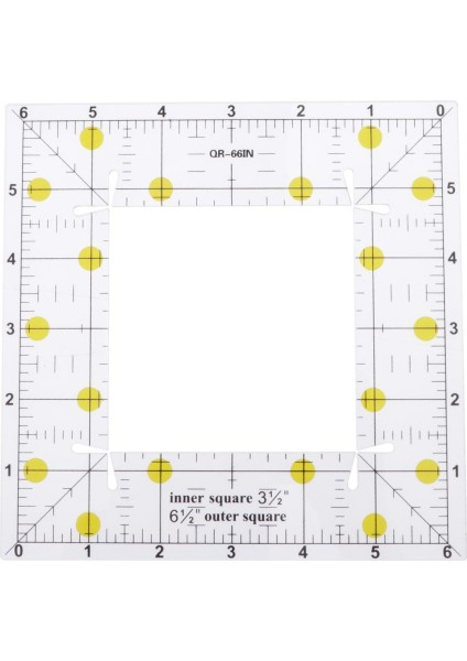 Kapitone Cetveli, Kare Kapitone Cetvelleri Kumaş Kesme Cetveli Akrilik Yorganlar (Yurt Dışından)