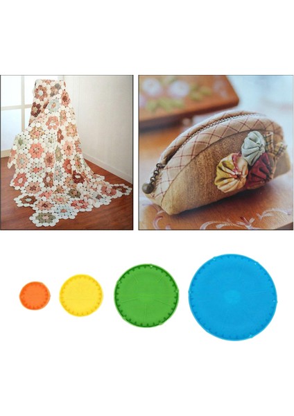 Dıy Araçları Kumaş Çiçek Yapım Şablonu 2 Adet (Yurt Dışından) indirimleri