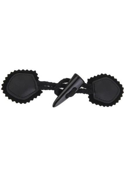 5xpaır Pu Döngüler, Patatin Siyahı Için Dolap Dolap Dolap Düğmeleri ile Siyah 17CM 5 Pcs (Yurt Dışından)