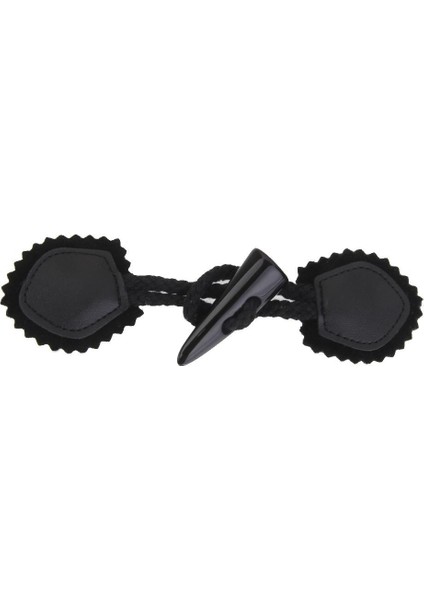 5xpaır Pu Döngüler, Patatin Siyahı Için Dolap Dolap Dolap Düğmeleri ile Siyah 17CM 5 Pcs (Yurt Dışından)
