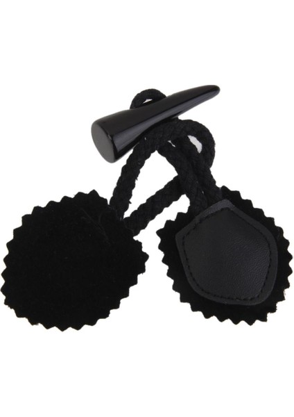 5xpaır Pu Döngüler, Patatin Siyahı Için Dolap Dolap Dolap Düğmeleri ile Siyah 17CM 5 Pcs (Yurt Dışından)