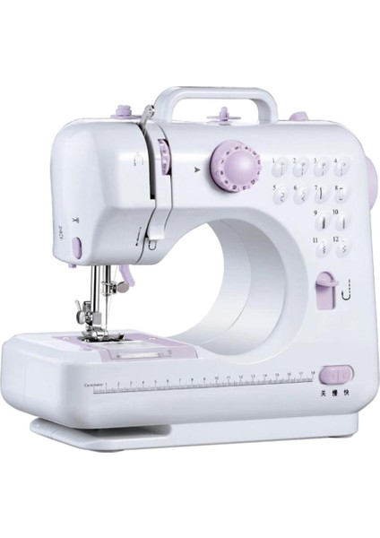 Mini Dikiş Makinesi Taşınabilir Elektrikli Müdahale Aracı Yeni Başlayan Yetişkin Ev Dikiş Nakış Makinesi Için Ayak Pedalı ile Ayarlanabilir Çift Iplik (Yurt Dışından) fırsatları