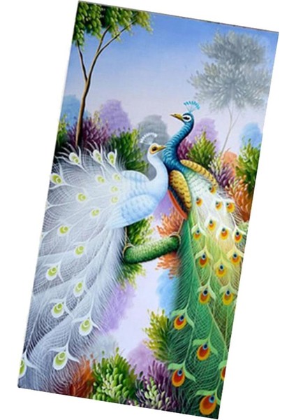 Dıy 5d Tavuskuşu Çiçek Pırlanta Resim Kristallerin Rhinestone Resimleri Nakış Kitleri Sanat El Sanatları - Peacock 2 (Yurt Dışından) fırsatları