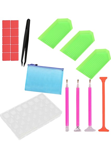 Çapraz Dikiş Boyama El Sanatları Aksesuarları Için 20PCS Elmas Boyama Araç Seti (Yurt Dışından) fırsatları