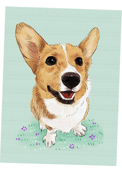 Dıy 5d Elmas Resim Tam Matkap, Kristal Rhinestone Nakış Çapraz Dikiş Arts El Sanatları, Karikatür Köpek, 50 × 40 cm (Yurt Dışından) fırsatları