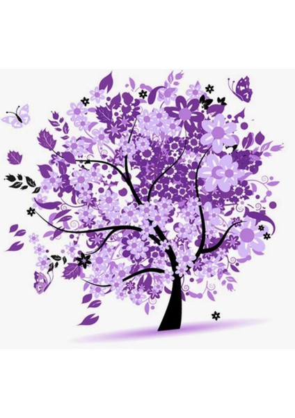 Rhinestone Resimleri Kristaller Nakış Kiti Mor (Yurt Dışından) fiyatları