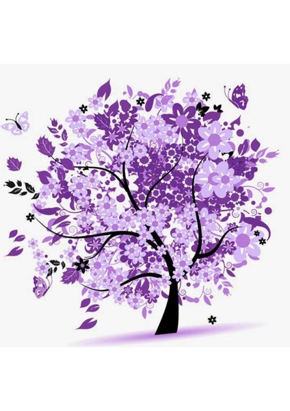 Rhinestone Resimleri Kristaller Nakış Kiti Mor (Yurt Dışından) modelleri