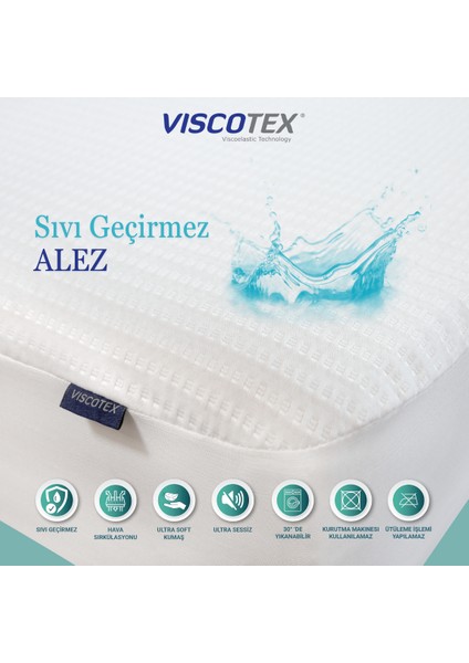 Sıvı Geçirmez Tek Kişilik Fitted Alez