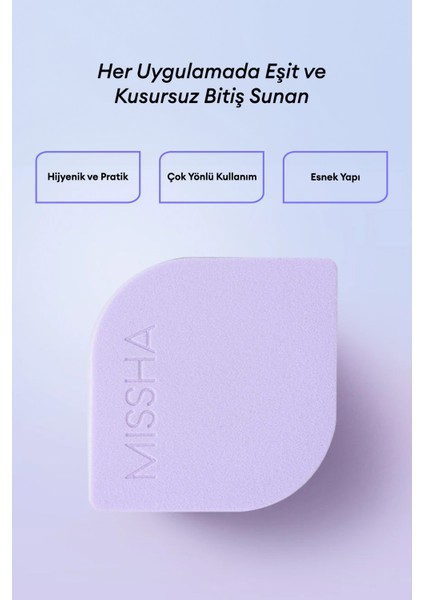 Yenilikçi Tasarımıyla Islak ve Kuru Kullanılabilen Makyaj Süngeri Layering Fit Puff fiyatları