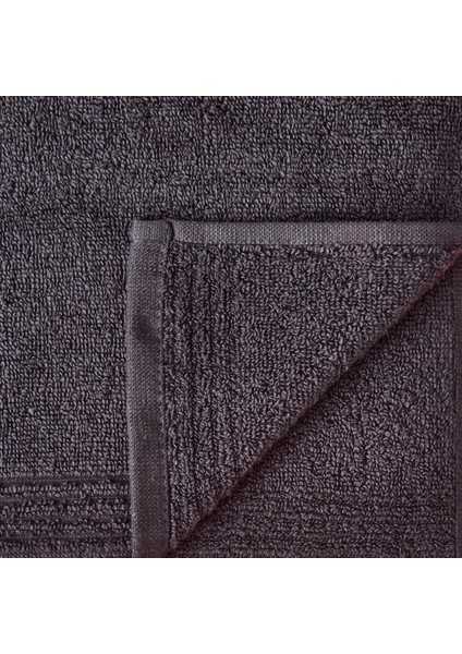 Soft Fly Ayak Havlusu - Siyah - 50X70 cm