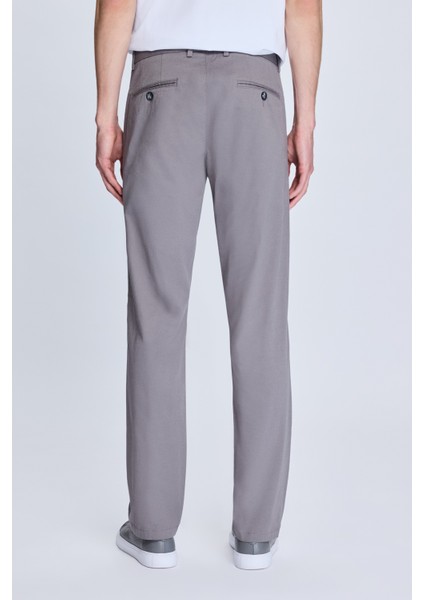Gri Regular Fit Yandan Cepli Casual Kanvas Pantolon fırsatları