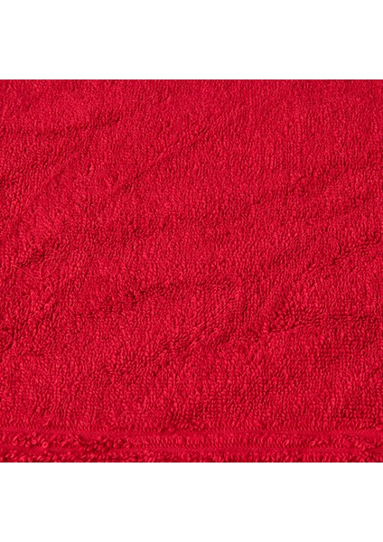 Soft Fly Ayak Havlusu - Kırmızı - 50X70 cm
