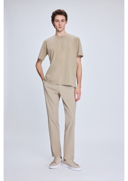 Vizon Regular Fit Yandan Cepli Casual Kanvas Pantolon