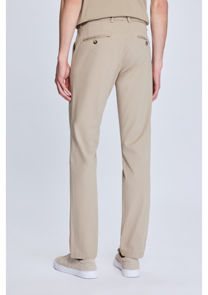 Vizon Regular Fit Yandan Cepli Casual Kanvas Pantolon