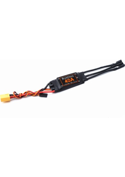 40A Fırçasız Esc XT60 Fiş Dayanıklı Rc Uçaklar Oyuncaklar Aksesuarları Rc Sabit Kanatlı Uçak Helikopter Için (Yurt Dışından)