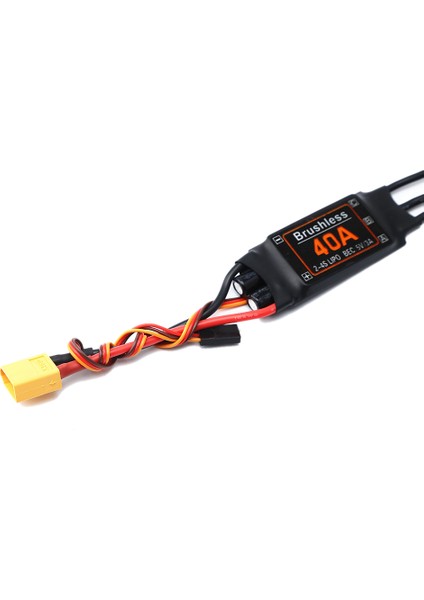 40A Fırçasız Esc XT60 Fiş Dayanıklı Rc Uçaklar Oyuncaklar Aksesuarları Rc Sabit Kanatlı Uçak Helikopter Için (Yurt Dışından)