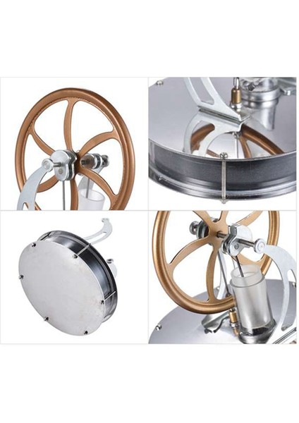 Sıcaklık Stirling Motoru Motor Modeli Isı Buhar Öğrenme Çalışma Prensibini Anlamak Için Eğitim Aracı (Yurt Dışından)