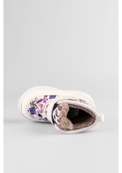 Santo Hafif Kız Okul Öncesi Beyaz Bot modelleri