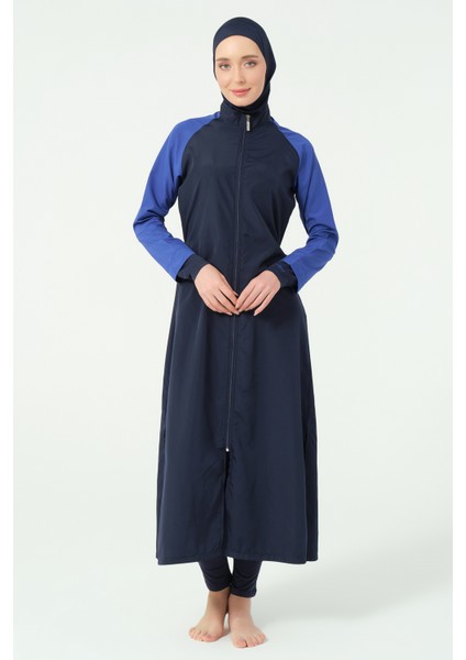 Spor Reglan Kol Uzun Tesettür Mayo