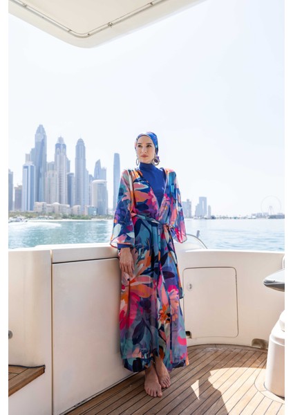 Manolya Desenli Tesettür Mayo fiyatları