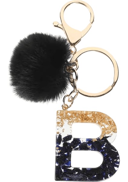 Yaratıcı Siyah 26 Harfli Anahtar Zincirleri Benzersiz Denizyıldızı Dolgulu Baş Harfler Kadınlar Için Anahtarlık Çanta Kolye Doğum Günü Hediyesi (Yurt Dışından) fiyatları