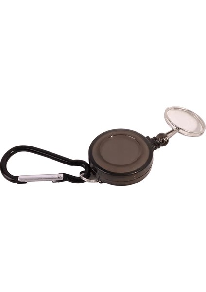 Geri Çekilebilir Çelik Kordon Çekme Makarası Anahtarlıklar Yaylı Toka Toka Tel Halat Anahtarlık Geri Tepme Kimlik Kartı Tutucu Sportif Çoklu Araçlar Renk:siyah/gem Renk:1 Adet (Yurt Dışından) fiyatları