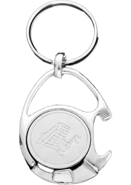 Araba Anahtarlık Süsleri Süpermarket Push Alışveriş Sepeti Logo Madeni Para Metal Token Istakoz Toka Anahtarlık Şişe Açacağırenk:gümüş (Yurt Dışından) fiyatları