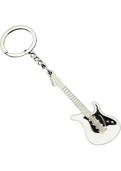 Yaratıcı Mini Müzik Aletleri Gitar Anahtarlık Çok Renkli Rhinestone Anahtarlık Kadın Erkek Araba Çanta Telefon Kılıfı Sarkık Hediyerenk: A (Yurt Dışından)