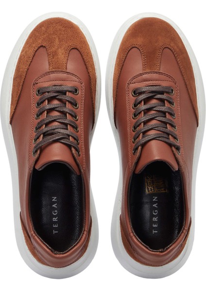 Taba Hakiki Deri Erkek Sneaker - E25I1AY57223-A29 indirimleri