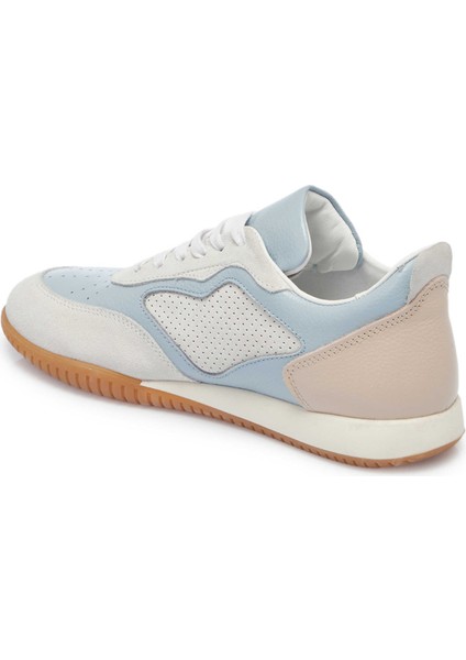 Beyaz Hakiki Deri Kadın Sneaker - K25I1AY68031-T72 fiyatları