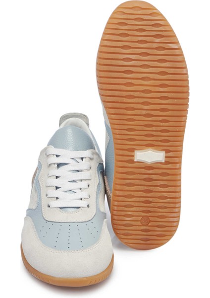 Beyaz Hakiki Deri Kadın Sneaker - K25I1AY68031-T72 fırsatları