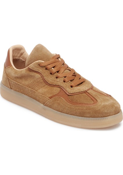 Haki Hakiki Süet Deri Kadın Sneaker - K25I1AY68024-R93