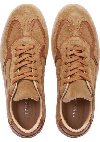 Haki Hakiki Süet Deri Kadın Sneaker - K25I1AY68024-R93 indirimleri